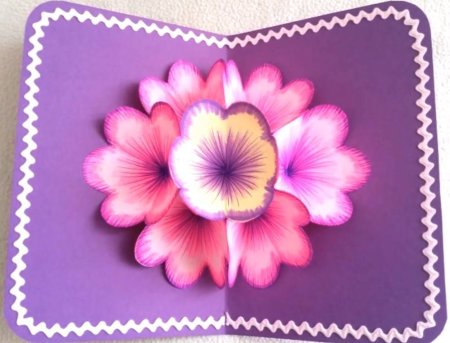 Открытки в технике поп ап