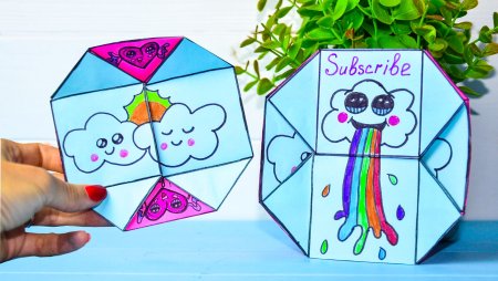 3д открытка для мамы с цветами и бабочкой