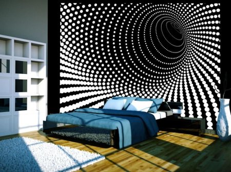 Абстракция на стене