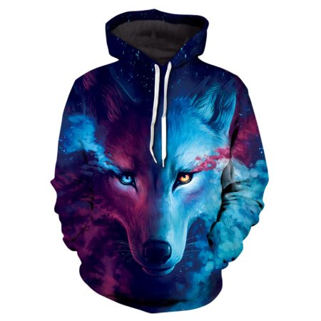 Мужской свитшот 3d Wolf XL