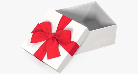 Подарочная коробка 3d