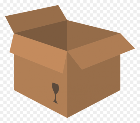 Коробка мультяшная