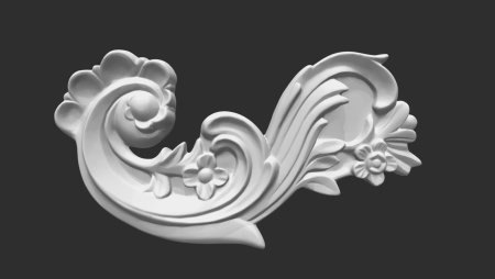 Орнамент гипс