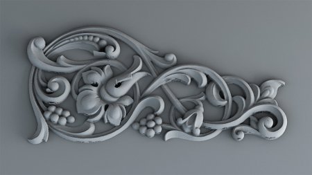 Лепнина растительный орнамент