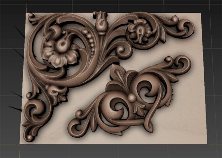 Резьба прорезка 3д Италия