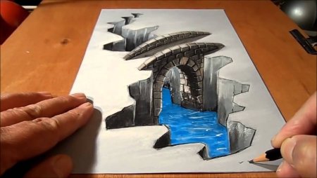 Мост 3д рисунок