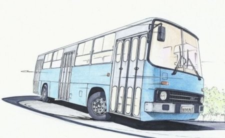 Икарус 260 рисунок