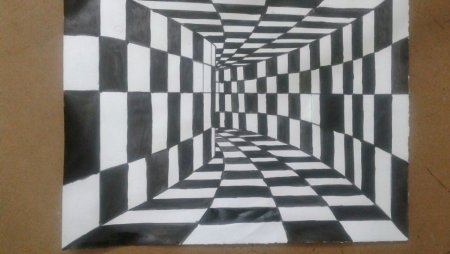 Рисование оптических иллюзий
