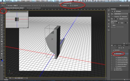 Photoshop 3d объекты