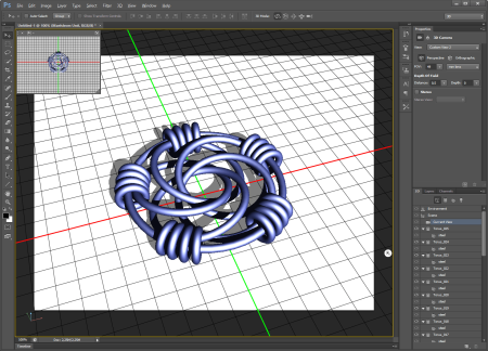 Фильтр 3d для фотошопа