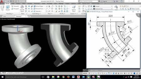 AUTOCAD чертежи 3d