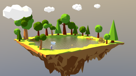 Low Poly 3d острова