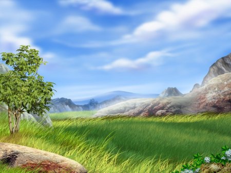 Мультяшная природа