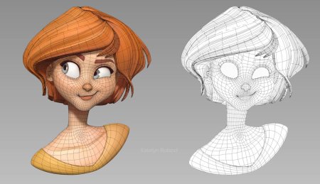 Мультяшные персонажи для 3d моделирования