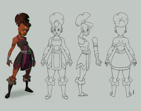 Character Design референс персонажа