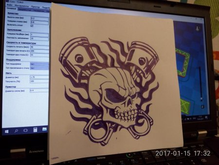 3д принтер рисунок