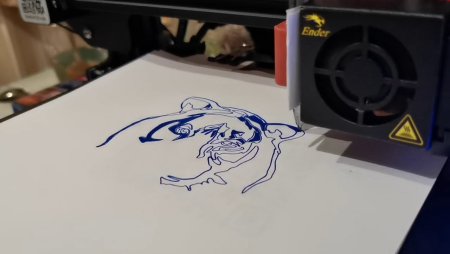 3д принтер рисунок