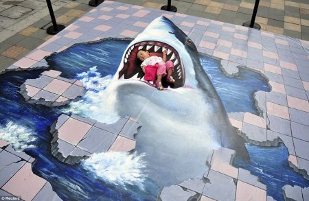 Уличные 3d-рисунки Николая Арндта