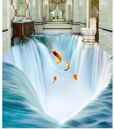 Плитка для ванной водопад