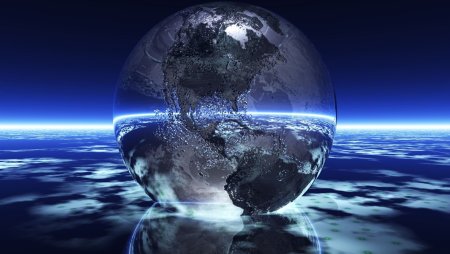 Обои на рабочий стол земной шар