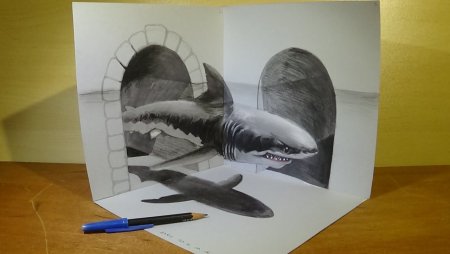 Изо объемный рисунок