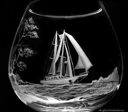 Гравировка на стекле