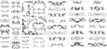 Векторные орнаменты для лазерной гравировки