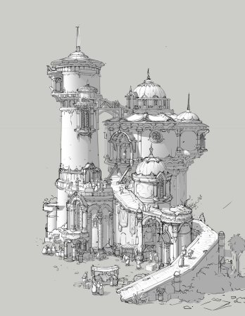 Архитектурный концепт арты