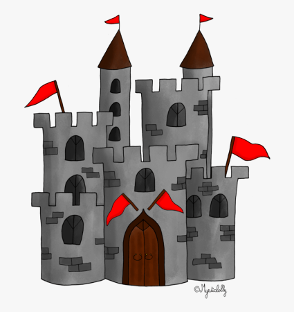 Замок рисунок