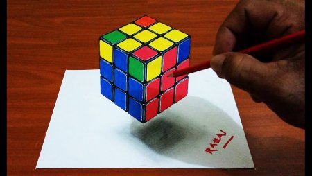 Кубик Рубика для рисования