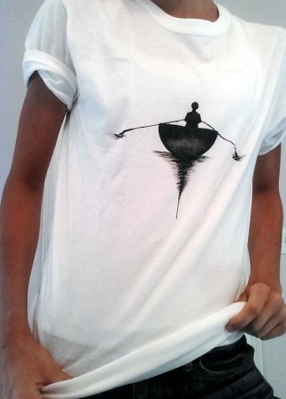 Необычные рисунки на футболках