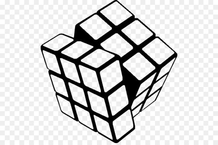 Рисунок кубика рубика 3d (47 фото)