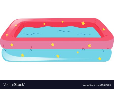 Нарисовать бассейн надувной