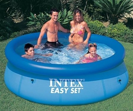 Бассейн надувной Intex easy Set 28143np, 396х84 см