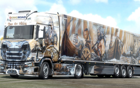 Euro Truck Simulator 2 аэрография