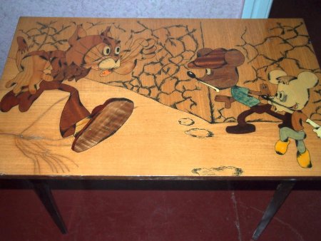 Рисунок на столешнице