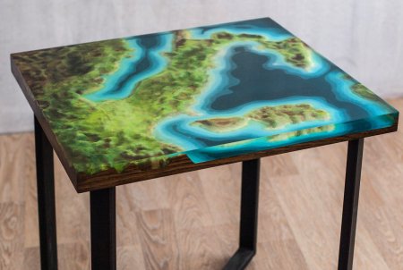 Столик из эпоксидной смолы