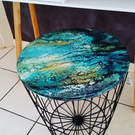 Флюид арт эпоксидная смола