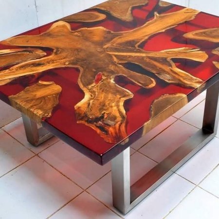 Стол слэб лава