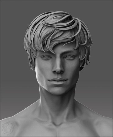 Волосы Zbrush