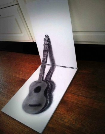 Трехмерные рисунки датского художника Ramon Bruin