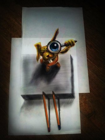 Объемные рисунки