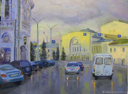 Ротонда Ярославль живопись Ладыгина