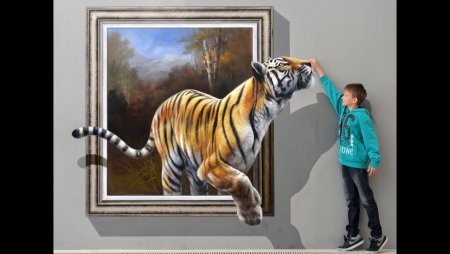 Эффект объема в живописи