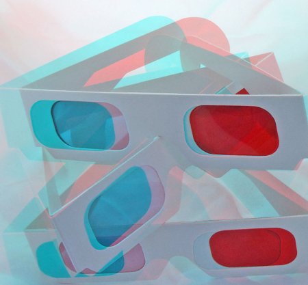 Анаглифные 3d очки анаглифные