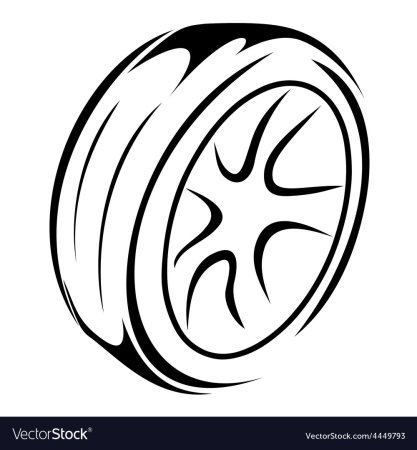 Автомобильное колесо стилизация