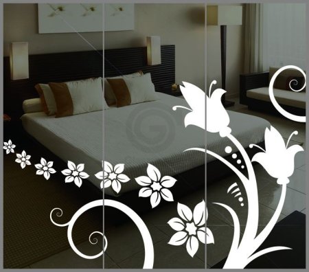 Крутые рисунки на зеркале