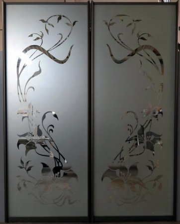 Пескоструй на стекле