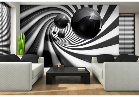 Объемные фотообои в интерьере