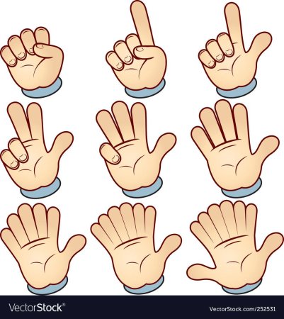 Рука скелета эскиз